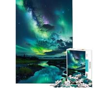 Jigsaw Puzzle 1000 Piece for Adults Ethereal Convergence Relaxing Games Learning Educational Toys Great Gifts for Games Presents for Women (Size 38x26cm)