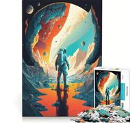 Jigsaw Puzzle 1000 Piece for Adults Experience Alien Worlds, Impossible Game, Home Decoration, Deal As Gifts for The Whole Family 38x52cm