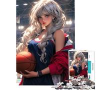 Jigsaw Puzzle 1000 Piece for Adults Focused And Fearless Challenging To Complete Pattern Assembly Home Decoration Toys for And from 14 Years And over (38X52cm)