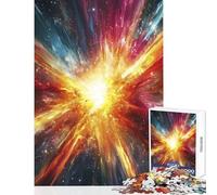Jigsaw Puzzle 1000 Piece for Adults Galactic Radiance Impossible Game Learning Educational DIY Toys Artists' Collection, Fine Arts (52X38cm)