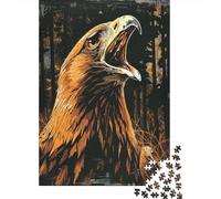 Jigsaw Puzzle 1000 Piece for Adults Golden Eagle Art Print Jigsaws for Adults Family Game Wall Decoration Deal As Gifts for The Whole Family 52x38cm/1000pcs