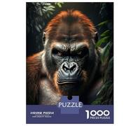 Jigsaw Puzzle 1000 Piece for Adults Gorilla Generative AI Puzzles for Adults Family Game Birthday Present Deal As Gifts for The Whole Family 38x26cm/1000pcs