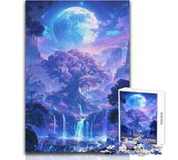 Jigsaw Puzzle 1000 Piece for Adults Heart of The Sacred Forest Home Art Decor Educational Game Gift For Birthdays (size 38x26cm)