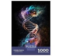 Jigsaw Puzzle 1000 Piece for Adults Human DNA in The Space V5 Jigsaws for Adults Family Game Wall Decoration Deal As Gifts for The Whole Family 52x38cm/1000pcs