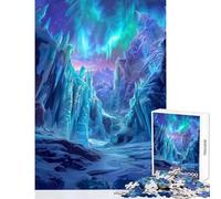 Jigsaw Puzzle 1000 Piece for Adults Ice Kingdom of Glacia Home Decoration Toys Funny Gift Educational Games for Birthday, Chrismas Size 50x75cm