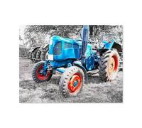 Jigsaw Puzzle 1000 Piece For Adults Kids，Old tractor，Educational Intellectual Decompressing Toy Puzzles Fun Family Game For Kids Adults（38x26cm）-I85