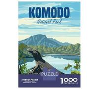 Jigsaw Puzzle 1000 Piece for Adults Komodo National Park Puzzles for Adults Toy Wall Decor But Fun And Humorous Unique Birthday And Gifts 70x50cm/1000pcs