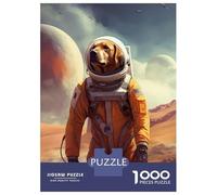 Jigsaw Puzzle 1000 Piece for Adults Labrador Mars Puzzles for Adults Family Game Birthday Present Deal As Gifts for The Whole Family 52x38cm/1000pcs