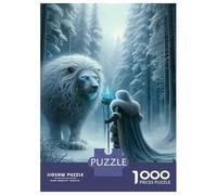 Jigsaw Puzzle 1000 Piece for Adults Magical Winter Fantasy Scene Puzzles for Adults Toy Wall Decor But Fun And Humorous Unique Birthday And Gifts 52x38cm/1000pcs