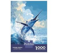 Jigsaw Puzzle 1000 Piece for Adults Martin Fish Adult Jigsaw Relaxing Games Hand Speed Race Unique Birthday And Gifts 38x26cm/1000pcs