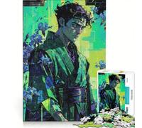 Jigsaw Puzzle 1000 Piece for Adults Morpheus︰ Emerald Reveries Impossible Game Fun at Home Activities Suitable for Desktop Decoration 50x75cm