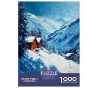 Jigsaw Puzzle 1000 Piece for Adults Mountain Retreat Jigsaws for Adults Family Game Wall Decoration Deal As Gifts for The Whole Family 52x38cm/1000pcs