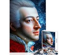Jigsaw Puzzle 1000 Piece for Adults Mozart with Stars Educational Game Difficult Hard Anti-Stress Toys Birthday And Unique Gifts (50X75cm)