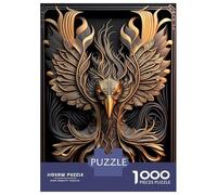 Jigsaw Puzzle 1000 Piece for Adults Mythical Phoenix God Puzzles for Adults Family Game Birthday Present Deal As Gifts for The Whole Family 70x50cm/1000pcs