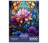 Jigsaw Puzzle 1000 Piece for Adults Nature Stained Glass Puzzles for Adults Family Game Birthday Present Deal As Gifts for The Whole Family 70x50cm/1000pcs
