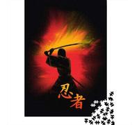 Jigsaw Puzzle 1000 Piece for Adults Ninja Poster Print Wall Art Decor Jigsaw Toy Wall Decor Analysis And Logic Deal As Gifts for The Whole Family 70x50cm/1000pcs