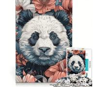 Jigsaw Puzzle 1000 Piece for Adults Panda, Impossible Game, Analysis And Logic, Enhance Love between Couples 50x75cm