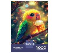 Jigsaw Puzzle 1000 Piece for Adults Parrot's Brew Puzzle for Adults Hands-on Game Improve Memory Stress Reduction Gifts 70x50cm/1000pcs