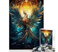 Jigsaw Puzzle 1000 Piece for Adults Phoenix Resurrected Impossible Game Learning Educational DIY Toys Artists' Collection, Fine Arts (50X75cm)