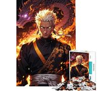 Jigsaw Puzzle 1000 Piece for Adults Prince on Fire Fun at Home Activities, For Family Fun Practical Game for 14+ Puzzle Game Offered (50x75cm)