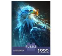 Jigsaw Puzzle 1000 Piece for Adults Radiant Eagle Majesty Puzzles for Adults Family Game Birthday Present Deal As Gifts for The Whole Family 38x26cm/1000pcs