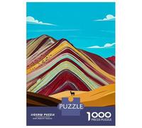 Jigsaw Puzzle 1000 Piece for Adults Rainbow Mountain Peru Puzzles for Adults Toy Wall Decor But Fun And Humorous Unique Birthday And Gifts 70x50cm/1000pcs