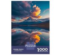 Jigsaw Puzzle 1000 Piece for Adults Reflected Mountain Majesty Jigsaws for Adults Family Game Wall Decoration Deal As Gifts for The Whole Family 70x50cm/1000pcs