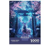 Jigsaw Puzzle 1000 Piece for Adults Sacred Deer Sanctuary Art Jigsaws for Adults Family Game Wall Decoration Deal As Gifts for The Whole Family 70x50cm/1000pcs