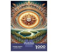Jigsaw Puzzle 1000 Piece for Adults Sacred Mandala Art Print Jigsaw for Adults Fun Games Analysis And Logic Deal As Gifts for The Whole Family 70x50cm/1000pcs