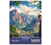 Jigsaw Puzzle 1000 Piece for Adults Sierra Madre Oriental Mountain Landscape Puzzles for Adults Toy Wall Decor But Fun And Humorous Unique Birthday And Gifts 70x50cm/1000pcs