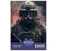 Jigsaw Puzzle 1000 Piece for Adults Special Force Soldier Fire Jigsaws for Adults Family Game Wall Decoration Deal As Gifts for The Whole Family 70x50cm/1000pcs