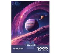 Jigsaw Puzzle 1000 Piece for Adults The Purple Planet Puzzle for Adults Hands-on Game Improve Memory Stress Reduction Gifts 52x38cm/1000pcs