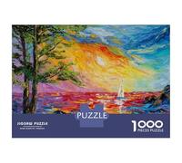 Jigsaw Puzzle 1000 Piece for Adults The Sun Goes Down Puzzles for Adults Family Game Birthday Present Deal As Gifts for The Whole Family 38x26cm/1000pcs