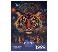 Jigsaw Puzzle 1000 Piece for Adults Tiger Dreamcatcher Cosmos Adult Jigsaw Hands-on Game Staycation Kill Time Stress Reduction Gifts 70x50cm/1000pcs