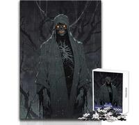 Jigsaw Puzzle 1000 Piece for Adults Undead Reaper in The Ember Woods Educational Game Hand Speed Race Gift For Birthdays Size 50x75cm