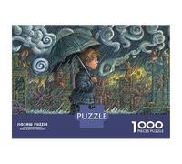Jigsaw Puzzle 1000 Piece for Adults Urban Fantasy A Child's Journey Through Whimsical Cityscape Jigsaws for Adults Family Game Wall Decoration Deal As Gifts for The Whole Family 70x50cm/1000pcs