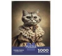 Jigsaw Puzzle 1000 Piece for Adults Victorian Cat Costume for Sale Jigsaw Toy Wall Decor Analysis And Logic Deal As Gifts for The Whole Family 52x38cm/1000pcs