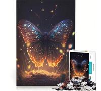 Jigsaw Puzzle 1000 Piece for Adults Visionary Butterfly Impossible Game Home Decoration Deal As Gifts for The Whole Family 38x52cm