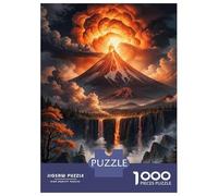 Jigsaw Puzzle 1000 Piece for Adults Volcano Eruption Scene-2 Jigsaw Toy Wall Decor Analysis And Logic Deal As Gifts for The Whole Family 38x26cm/1000pcs