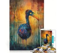 Jigsaw Puzzle 1000 Piece for Adults Whimsical Dodo Impossible Game Home Decoration Deal As Gifts for The Whole Family 50x75cm