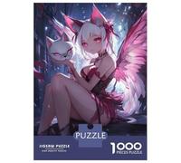 Jigsaw Puzzle 1000 Piece for Adults Whispering Wings And Masked Gaze Jigsaw Puzzle Fun Games A Work of Art Deal As Gifts for The Whole Family 70x50cm/1000pcs