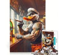 Jigsaw Puzzle 1000 Piece for Teenagers A Ducks Tale, Impossible Game, Fun at Home Activities, Unique Birthday And Xmas Gifts 38x26cm