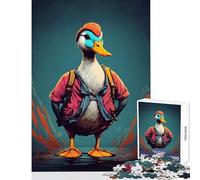 Jigsaw Puzzle 1000 Piece for Teenagers A Fat Duck Jigsaws for Adults Puzzle Stress Reliever Help The Brain Exercise Family Fun & Game Night (38x26cm)
