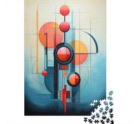 Jigsaw Puzzle 1000 Piece for Teenagers Abstract Art Painting Wall Decor-15 Teenager Puzzles Relax Games Stress Reliever Stress Reduction Gifts 38x26cm/1000pcs