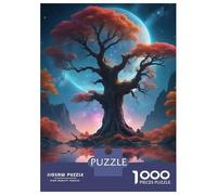 Jigsaw Puzzle 1000 Piece for Teenagers Aesthetic Majestic Tree Jigsaw for Adults Relax Games For Family Fun Deal As Gifts for The Whole Family 38x26cm/1000pcs