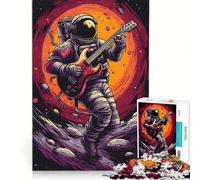 Jigsaw Puzzle 1000 Piece for Teenagers Astro Music, Impossible Game, Fun at Home Activities, Unique Birthday And Xmas Gifts 38x26cm
