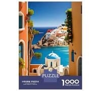 Jigsaw Puzzle 1000 Piece for Teenagers Azure Aegean Jigsaws for Adults Hands-on Game Pattern Assembly Unique Birthday And Gifts 70x50cm/1000pcs
