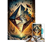 Jigsaw Puzzle 1000 Piece for Teenagers Beautiful Surreal Chaos Challenging To Complete Wall Art Educational Game for And 14 Years And over (50x75cm)