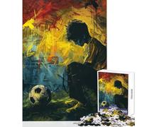 Jigsaw Puzzle 1000 Piece for Teenagers Before The KickOff Jigsaw 1000 Piece Hands-on Game Gifts for Women Men Wall Decoration (50x75cm)