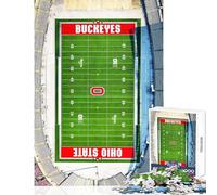 Jigsaw Puzzle 1000 Piece for Teenagers Buckeyes Baseball Stadium Educational Games Stress Reliever DIY Toys Help The Brain Exercise (50x75cm)